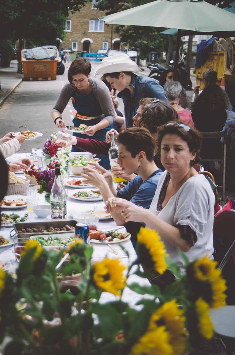 The Victoria Park Village Big Lunch.